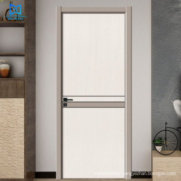 GO-A021 exterior wood door modern simple design wooden room door design